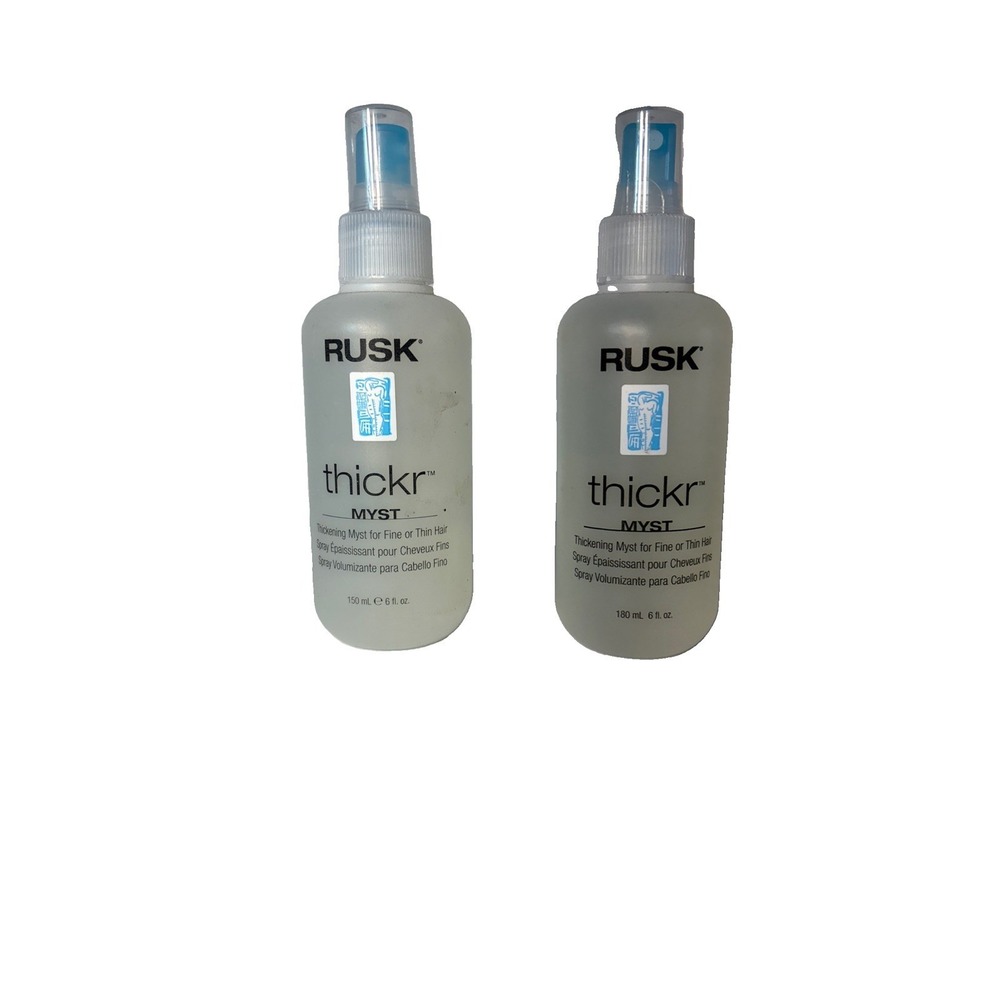 Rusk Thickr Thickening Myst 6 FL OZ Lot Of 2 Ea.